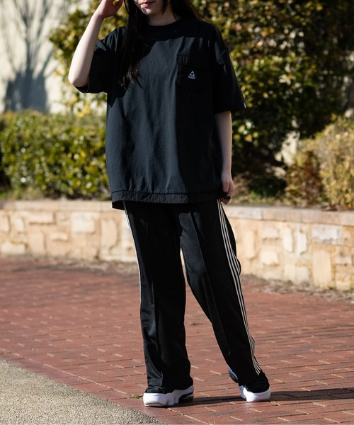 【ag】〔GERRY/ジェリー〕水陸両用PBT天竺 ナイロンポケット BIGTシャツ（Tシャツ/カットソー）｜JOHN'S CLOSET（ジョンズクローゼット）