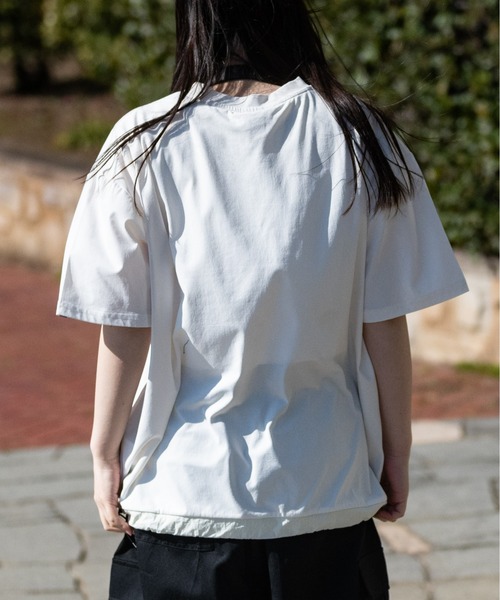 【ag】〔GERRY/ジェリー〕水陸両用PBT天竺 ナイロンポケット BIGTシャツ（Tシャツ/カットソー）｜JOHN'S CLOSET（ジョンズクローゼット）