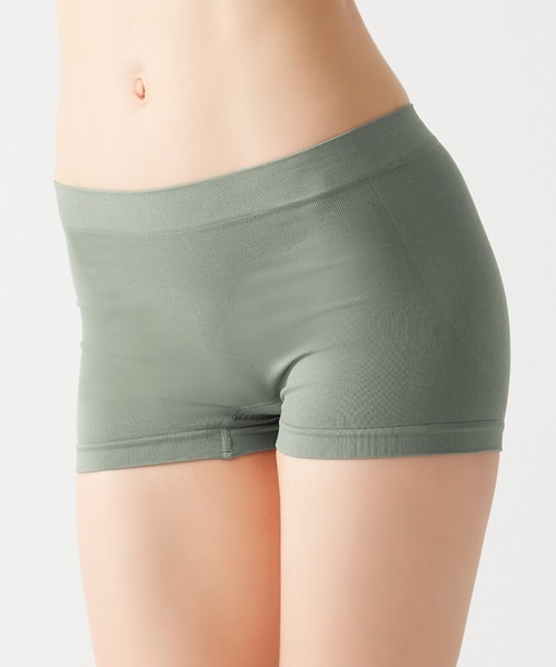 Tuche(トゥシェ)の「Tuche/トゥシェ ヒップの丸みにフィット レギュラーショーツ 3D立体成型(ショーツ・レディース・ブラウン系その他/グリーン系その他/ブラック/ピンク系その他/ベージュ/ライトベージュ/ブラウン系その他2/カーキ/ブルー系その他/ピンク系その他3/グリーン系その他2/ネイビー/ピンク系その他5/ピンク系その他4/ブルー系その他2/ピンク系その他2/ライム・MEDIUM/X-LARGE/LARGE)」の9枚目の写真