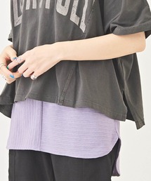 CUBE SUGAR（キューブシュガー）の「WEB限定ボーダージャガードたてよこタンクトップ（タンクトップ）」