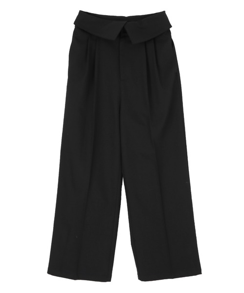 UR'S(ユアーズ)の「ベルト付き2wayワイドパンツ(その他パンツ・レディース・ブラック/ネイビー・M/L/S)」の9枚目の写真