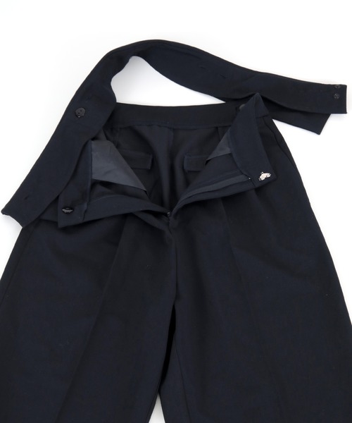 UR'S(ユアーズ)の「ベルト付き2wayワイドパンツ(その他パンツ・レディース・ブラック/ネイビー・M/L/S)」の13枚目の写真