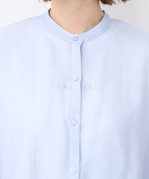 grove（グローブ）の「◆トレンドスタイルが簡単にキマる!シアーシャツ&Tシャツセット（アンサンブル・レディース・サックスブルー/キャメル/ブラウン系その他/ナチュラル・02/03/01/04/05）」の15枚目の写真