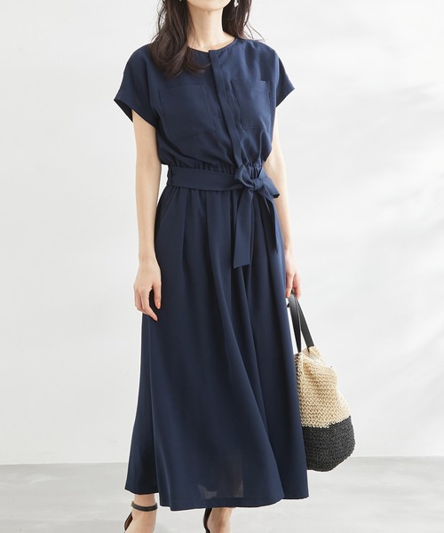 【一部店舗限定】タックスカートワンピース