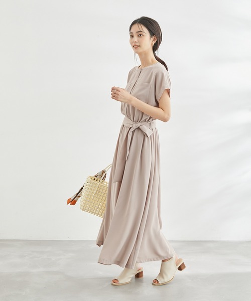 【一部店舗限定】タックスカートワンピース