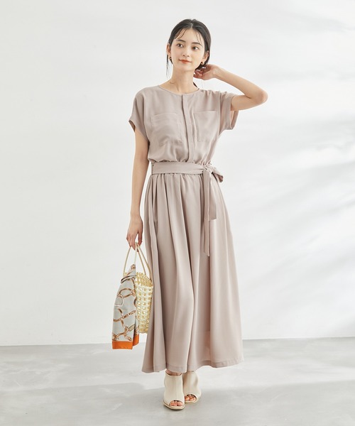 【一部店舗限定】タックスカートワンピース