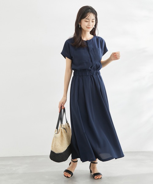 【一部店舗限定】タックスカートワンピース