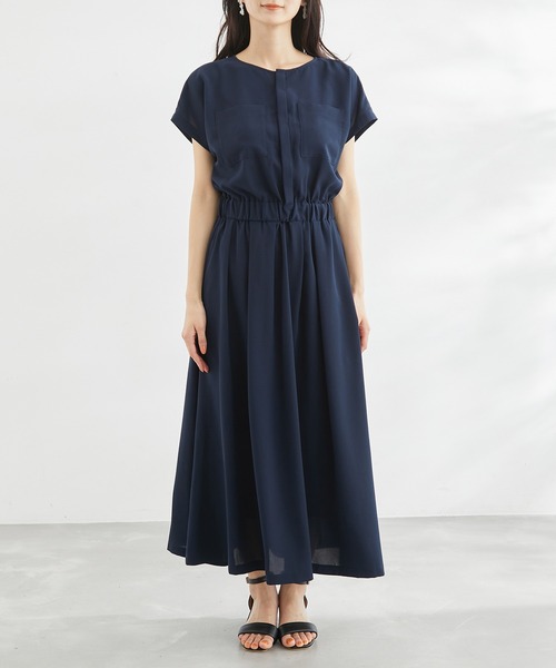 【一部店舗限定】タックスカートワンピース