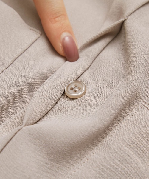 ROPE' PICNIC(ロペピクニック)の「【一部店舗限定】タックスカートワンピース(ワンピース・レディース・ネイビー/ベージュ系その他・40/38)」の10枚目の写真