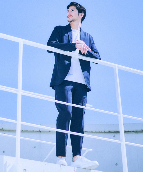 【セットアップ対応/接触冷感】ハイブリット リラックス ジャケット（テーラードジャケット）｜ABAHOUSE GRAY（アバハウスグレイ）