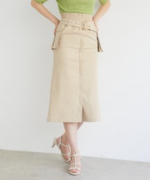 2WAYベルトスカート 2way belt skirt