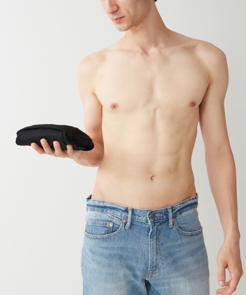 GUNZE（グンゼ）の「COOLMAGIC/クールマジック 胸ポケットに収納できるモバイルTシャツ クルーネック（Tシャツ/カットソー・メンズ・ホワイト/グレー/ブラック・X-LARGE/LARGE/MEDIUM）」の6枚目の写真