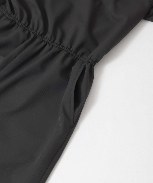 F by ROSSO（エフバイロッソ）の「F by ROSSO　UVCUTショートコンビネゾン（サロペット/オーバーオール・レディース・ブラック/ライトベージュ・FREE）」の20枚目の写真