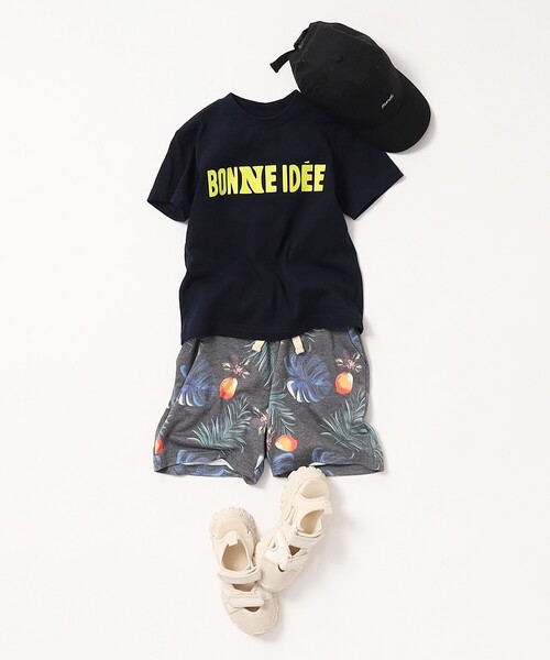 THE SHOP TK (ザ ショップ ティーケー )の「◆【110-150】ママリンク プリントロゴTシャツ(Tシャツ/カットソー・キッズ・オフホワイト/ブラック/ベージュ/ネイビー・11/12/13/14/15 )」の4枚目の写真