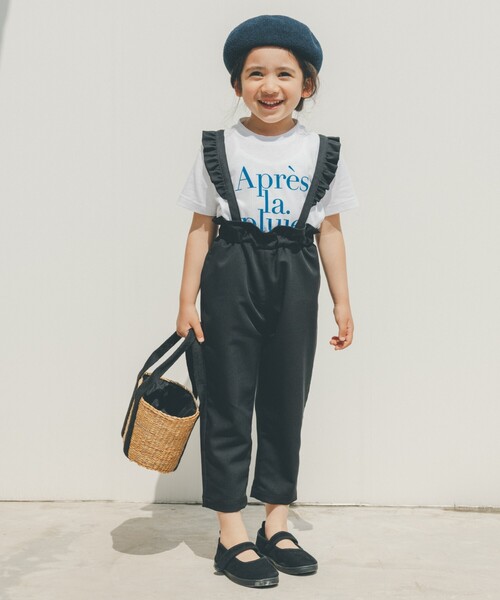 THE SHOP TK (ザ ショップ ティーケー )の「◆【110-150】ママリンク プリントロゴTシャツ(Tシャツ/カットソー・キッズ・オフホワイト/ブラック/ベージュ/ネイビー・11/12/13/14/15 )」の5枚目の写真