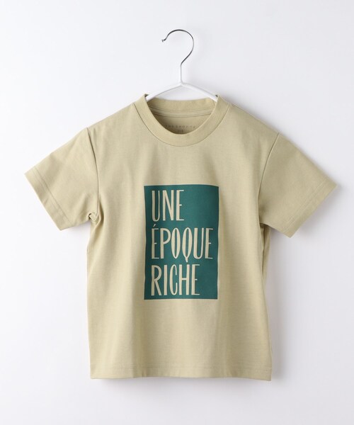 THE SHOP TK (ザ ショップ ティーケー )の「◆【110-150】ママリンク プリントロゴTシャツ(Tシャツ/カットソー・キッズ・オフホワイト/ブラック/ベージュ/ネイビー・11/12/13/14/15 )」の8枚目の写真