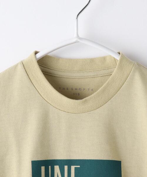 THE SHOP TK (ザ ショップ ティーケー )の「◆【110-150】ママリンク プリントロゴTシャツ(Tシャツ/カットソー・キッズ・オフホワイト/ブラック/ベージュ/ネイビー・11/12/13/14/15 )」の10枚目の写真