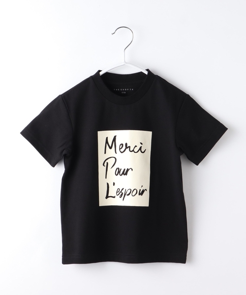 THE SHOP TK (ザ ショップ ティーケー )の「◆【110-150】ママリンク プリントロゴTシャツ(Tシャツ/カットソー・キッズ・オフホワイト/ブラック/ベージュ/ネイビー・11/12/13/14/15 )」の16枚目の写真