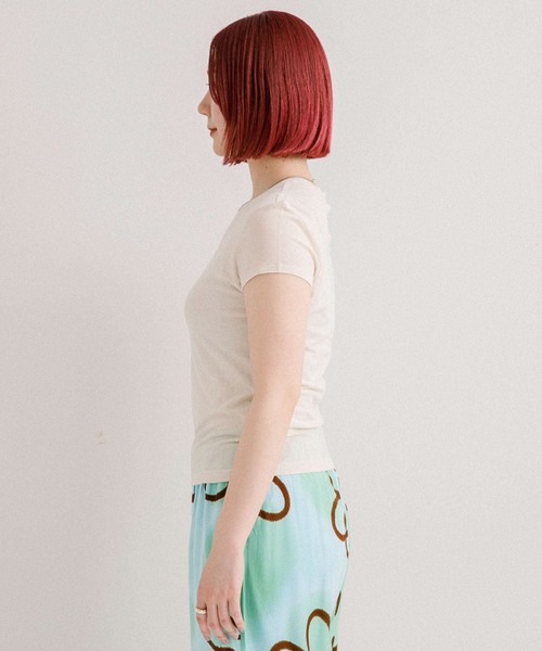 Paloma Wool（パロマウール）の「paloma wool　SPIRIT（Tシャツ/カットソー・レディース・オフホワイト・MEDIUM）」の7枚目の写真