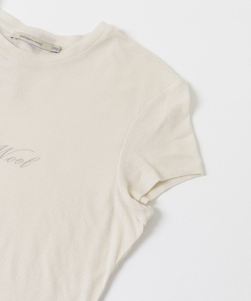 Paloma Wool（パロマウール）の「paloma wool　SPIRIT（Tシャツ/カットソー・レディース・オフホワイト・MEDIUM）」の10枚目の写真