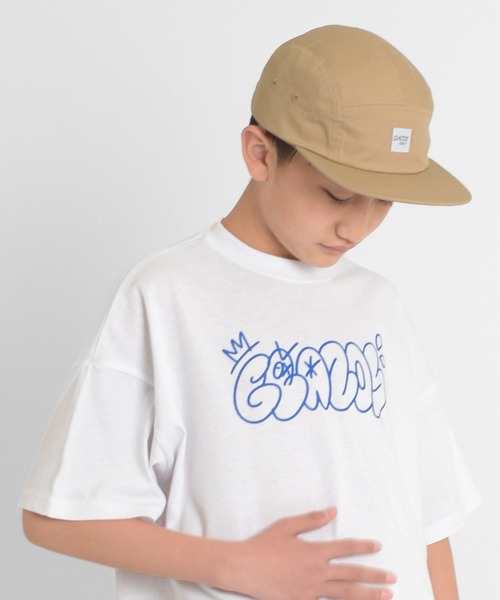 GLAZOS（グラソス）の「リップストップ・ジェットキャップ（キャップ・キッズ・カーキ/ブラック/ベージュ/ネイビー・フリー）」の5枚目の写真