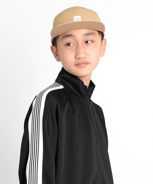 GLAZOS（グラソス）の「リップストップ・ジェットキャップ（キャップ・キッズ・カーキ/ブラック/ベージュ/ネイビー・フリー）」の6枚目の写真
