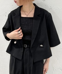 ショートジャケット【SETUP着用可能】【ZOZOTOWN限定アイテム】