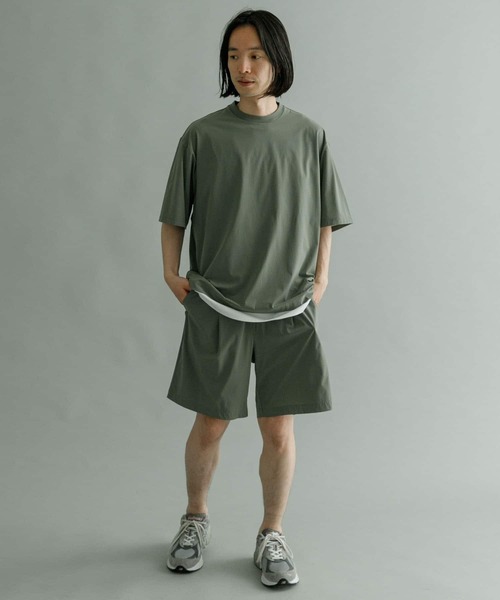 URBAN RESEARCH(アーバンリサーチ)の「『UR TECH MoLight』『撥水/UVカット』SHORTS(その他パンツ・メンズ・チャコールグレー/カーキ/ブラック/ネイビー・LARGE/MEDIUM)」の6枚目の写真