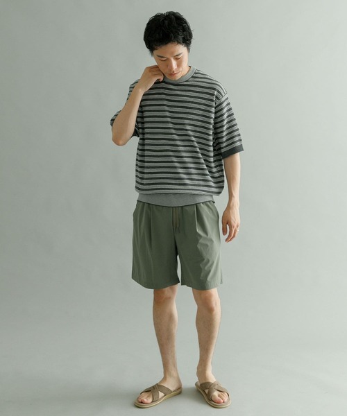 URBAN RESEARCH(アーバンリサーチ)の「『UR TECH MoLight』『撥水/UVカット』SHORTS(その他パンツ・メンズ・チャコールグレー/カーキ/ブラック/ネイビー・LARGE/MEDIUM)」の10枚目の写真