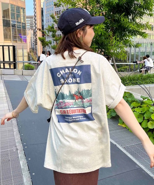 WEB限定】スーベニアアソートバックプリントTシャツ《ユニセックス