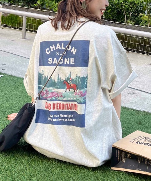 WEB限定】スーベニアアソートバックプリントTシャツ《ユニセックス