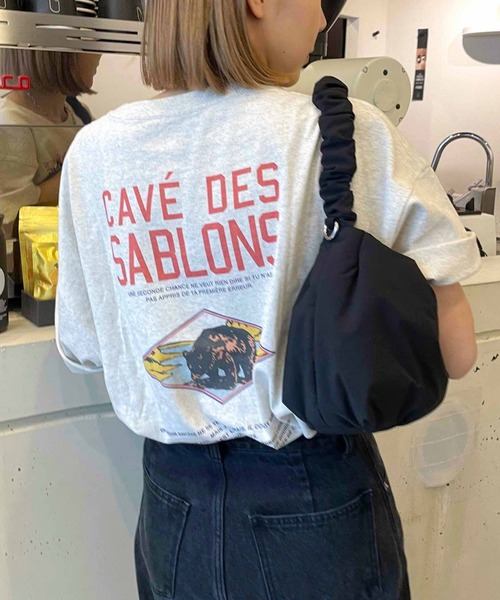 DISCOAT（ディスコート）の「【WEB限定】スーベニアアソートバックプリントTシャツ《ユニセックス》（Tシャツ/カットソー・レディース・ネイビー/レッド/オレンジ・FREE）」の17枚目の写真