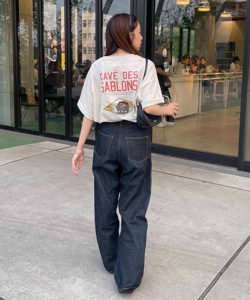 DISCOAT（ディスコート）の「【WEB限定】スーベニアアソートバックプリントTシャツ《ユニセックス》（Tシャツ/カットソー・レディース・ネイビー/レッド/オレンジ・FREE）」の21枚目の写真