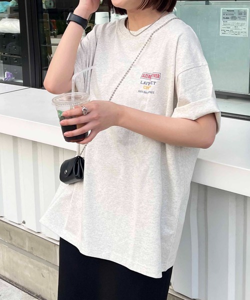 DISCOAT（ディスコート）の「【WEB限定】スーベニアアソートバックプリントTシャツ《ユニセックス》（Tシャツ/カットソー・レディース・ネイビー/レッド/オレンジ・FREE）」の18枚目の写真