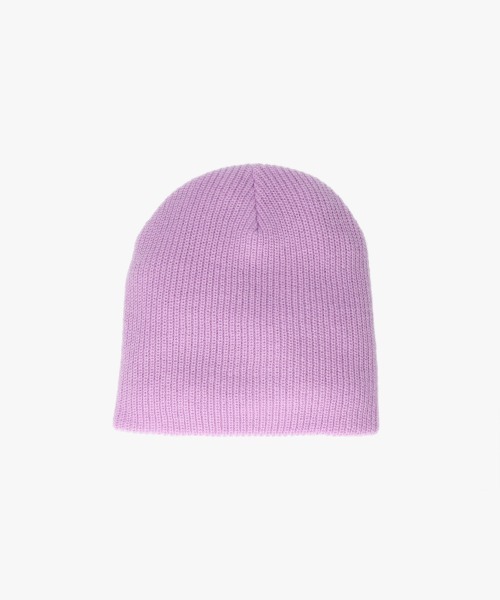 milsa(ミルサ)の「【EC限定】milsa ニットビーニー(リブ編みニット帽)(ニットキャップ/ビーニー・レディース・ブラック/グレー/ライトブルー/ライトパープル/ホワイト・57~59cm)」の7枚目の写真