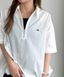 ハーフジップシャツ【ZOZOTOWN限定アイテム】