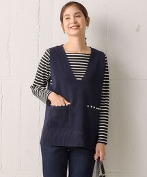 スクエアネックテール ロングTシャツ