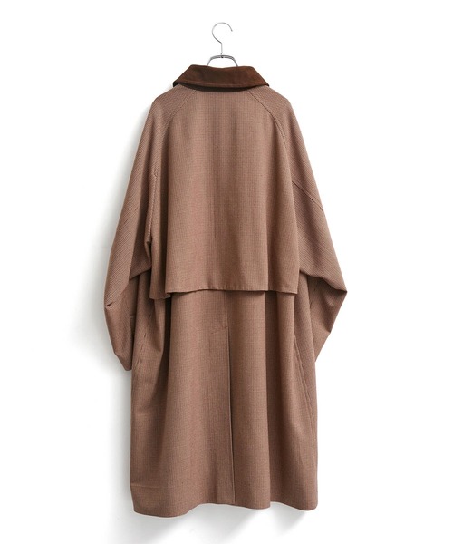 STERNBERG シャンブレーオーバーステンカラーコート ベージュ M MAISON SPECIAL ステンカラーコート コート 「UNISEX」Prime