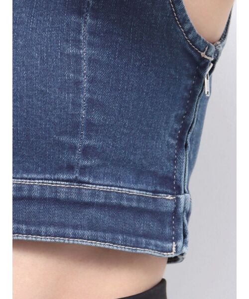 EVRIS（エヴリス）の「【10周年記念】デニムワンショルダートップス（キャミソール・レディース・ブルー・FREE）」の17枚目の写真