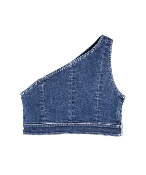 EVRIS（エヴリス）の「【10周年記念】デニムワンショルダートップス（キャミソール・レディース・ブルー・FREE）」の19枚目の写真