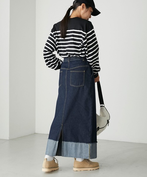 [Tilde seoul] トトロ ビンテージ ボタン ロールアップ デニム ロールアップデニムショートパンツ | ファッション通販サイト NUGU