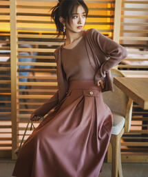 PROPORTION BODY DRESSING | ベーシックポケットタックフレアスカート / 1213220907(スカート)