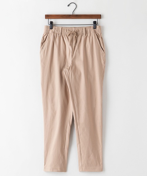 JEANS MATE（ジーンズメイト）の「【CLOTHES TRUCK】裏起毛　ストレッチ　テーパード　パンツ　イージーパンツ（その他パンツ・レディース・ベージュ/ブラック/カーキ・LARGE/MEDIUM）」の2枚目の写真