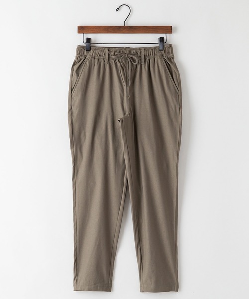JEANS MATE（ジーンズメイト）の「【CLOTHES TRUCK】裏起毛　ストレッチ　テーパード　パンツ　イージーパンツ（その他パンツ・レディース・ベージュ/ブラック/カーキ・LARGE/MEDIUM）」の3枚目の写真