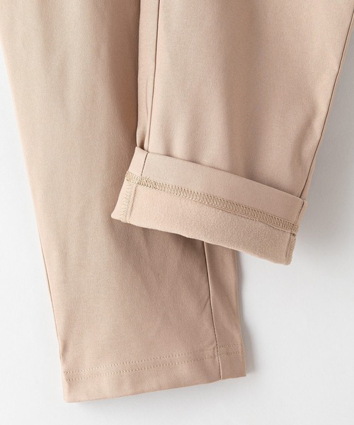 JEANS MATE（ジーンズメイト）の「【CLOTHES TRUCK】裏起毛　ストレッチ　テーパード　パンツ　イージーパンツ（その他パンツ・レディース・ベージュ/ブラック/カーキ・LARGE/MEDIUM）」の10枚目の写真