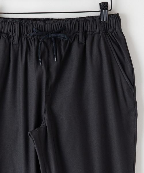 JEANS MATE（ジーンズメイト）の「【CLOTHES TRUCK】裏起毛　ストレッチ　テーパード　パンツ　イージーパンツ（その他パンツ・レディース・ベージュ/ブラック/カーキ・LARGE/MEDIUM）」の4枚目の写真