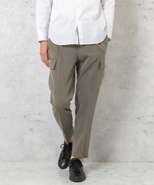 URBAN RESEARCH ROSSO MEN（アーバンリサーチロッソメン）の「『XLサイズあり』ハイパフォーマンスアーバンスリムカーゴパンツ（カーゴパンツ・メンズ・チャコールグレー/ネイビー/グレー/ブラック/グリーン系その他・LARGE/MEDIUM/SMALL/X-LARGE）」の6枚目の写真