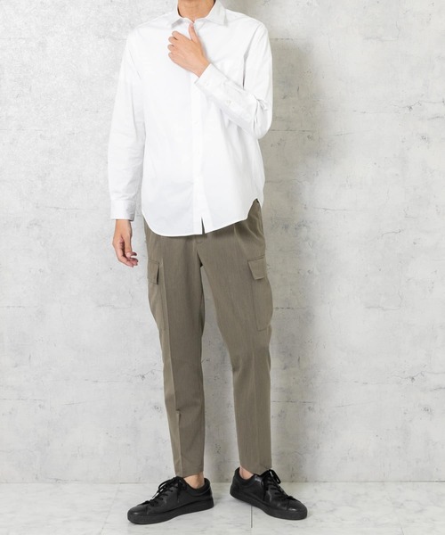 URBAN RESEARCH ROSSO MEN（アーバンリサーチロッソメン）の「『XLサイズあり』ハイパフォーマンスアーバンスリムカーゴパンツ（カーゴパンツ・メンズ・チャコールグレー/ネイビー/グレー/ブラック/グリーン系その他・LARGE/MEDIUM/SMALL/X-LARGE）」の12枚目の写真