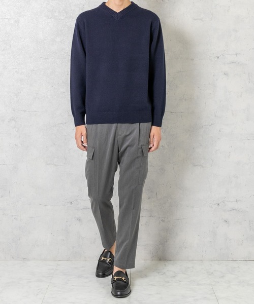 URBAN RESEARCH ROSSO MEN（アーバンリサーチロッソメン）の「『XLサイズあり』ハイパフォーマンスアーバンスリムカーゴパンツ（カーゴパンツ・メンズ・チャコールグレー/ネイビー/グレー/ブラック/グリーン系その他・LARGE/MEDIUM/SMALL/X-LARGE）」の17枚目の写真