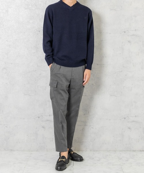 URBAN RESEARCH ROSSO MEN（アーバンリサーチロッソメン）の「『XLサイズあり』ハイパフォーマンスアーバンスリムカーゴパンツ（カーゴパンツ・メンズ・チャコールグレー/ネイビー/グレー/ブラック/グリーン系その他・LARGE/MEDIUM/SMALL/X-LARGE）」の18枚目の写真